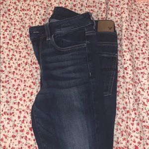 Dark wash American Eagle jeans